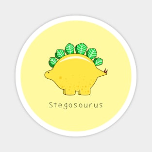 lemon stegosaurus Magnet